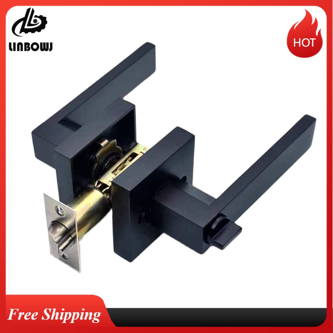 Smart Garden Door Lock - Black Door Handle Door Handle Lock