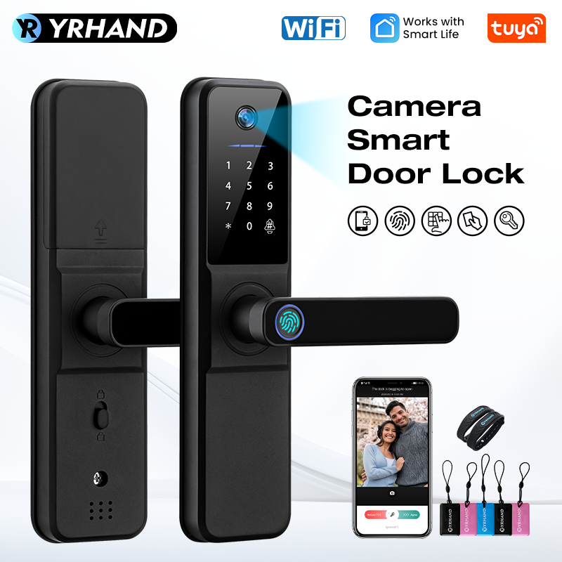 Smart Garden Door Lock - YRHAND H01 Fechadura Eletronica Tuya Wifi