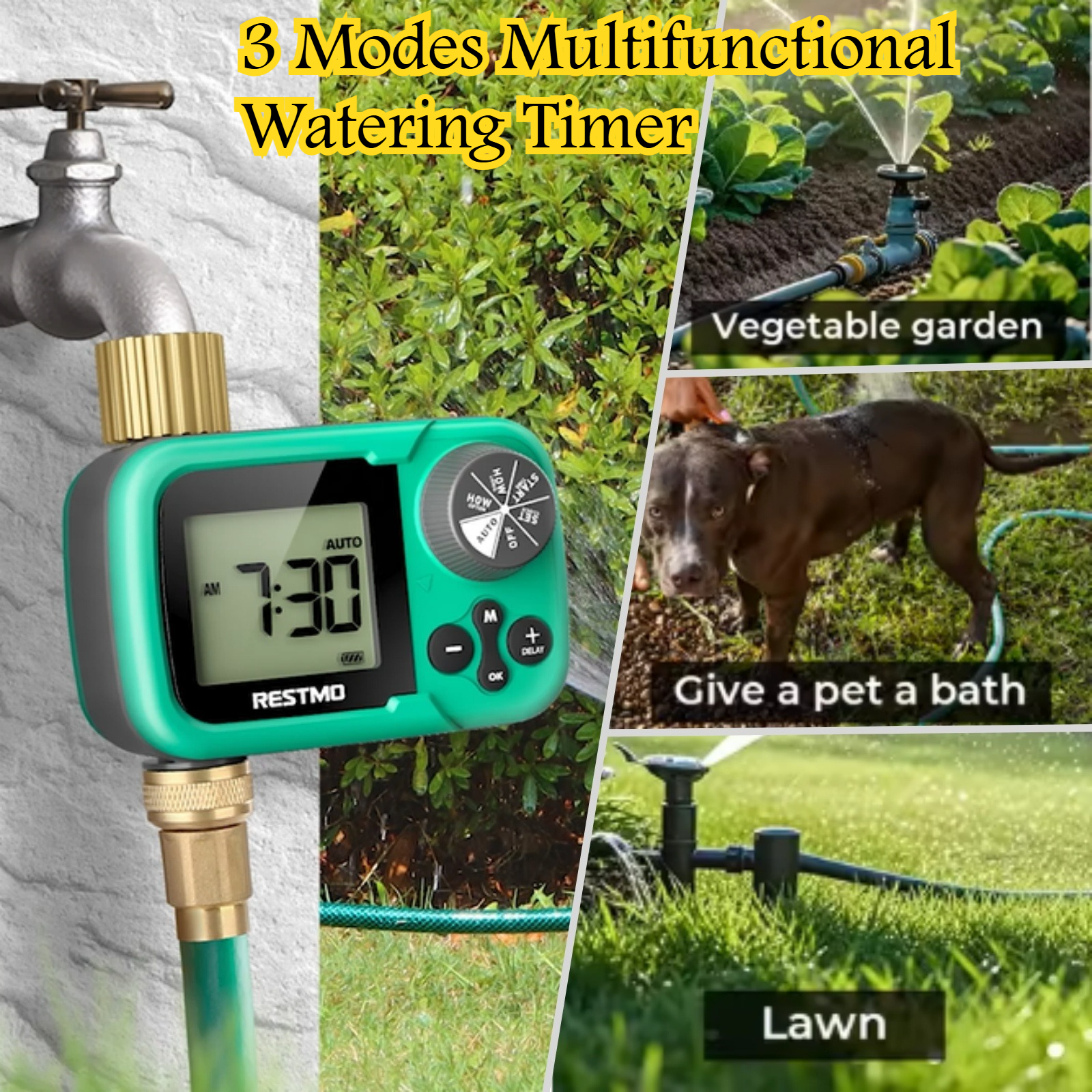 Smart Garden Iot - Smart Water Timer Zero Low Pressure