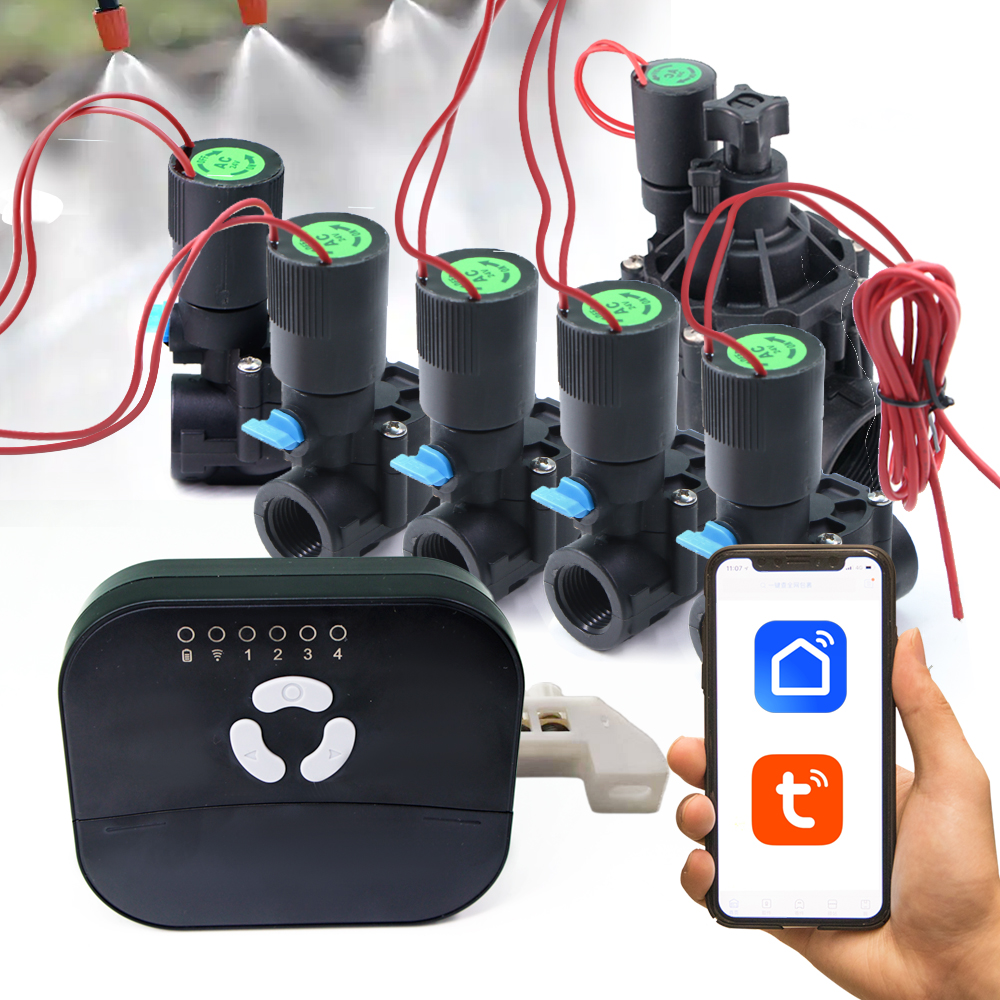 Smart Garden Valve - Garden Hose Solenoid Valve Controller Lawn