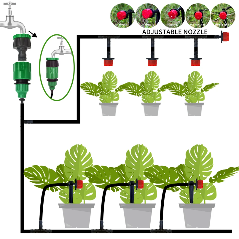 Micro Drip Irrigation System P - Smart Garden Auk review and price