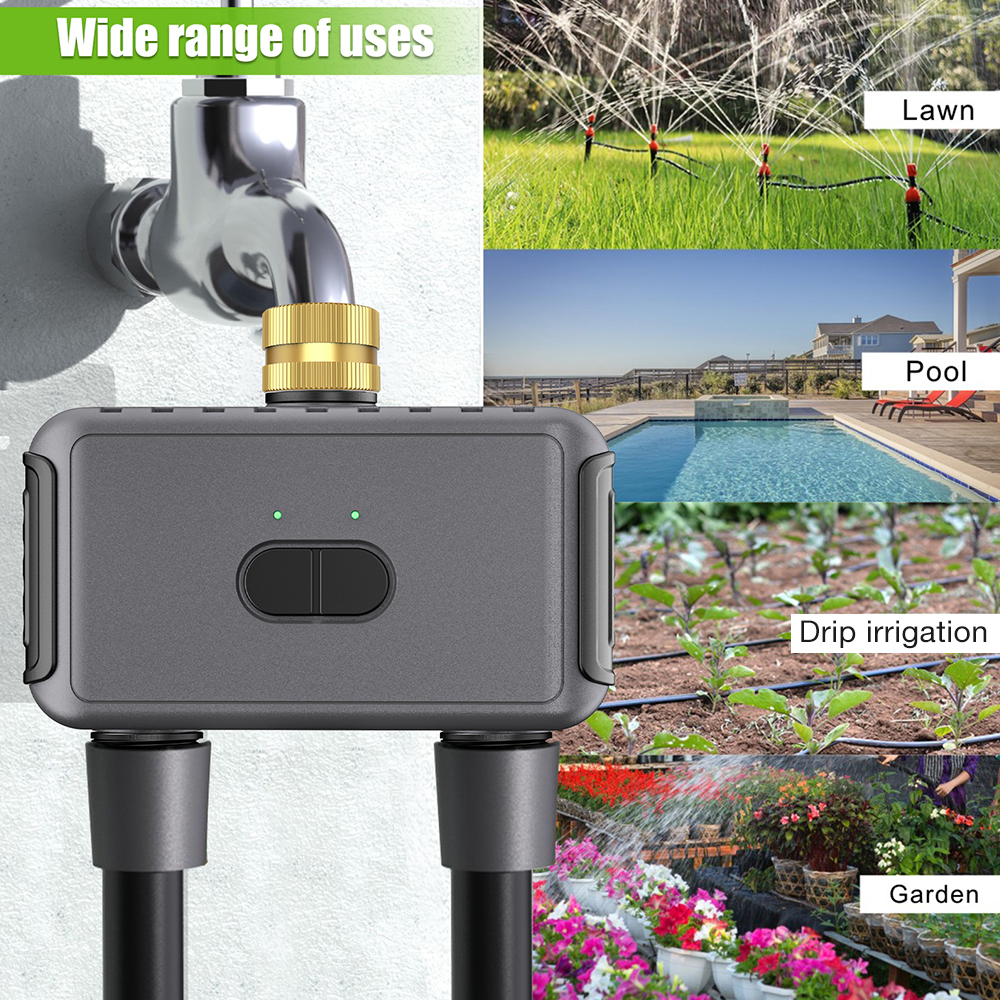 Tuya WiFi Water Timer Smart 2  - Smart Garden Iot review and price