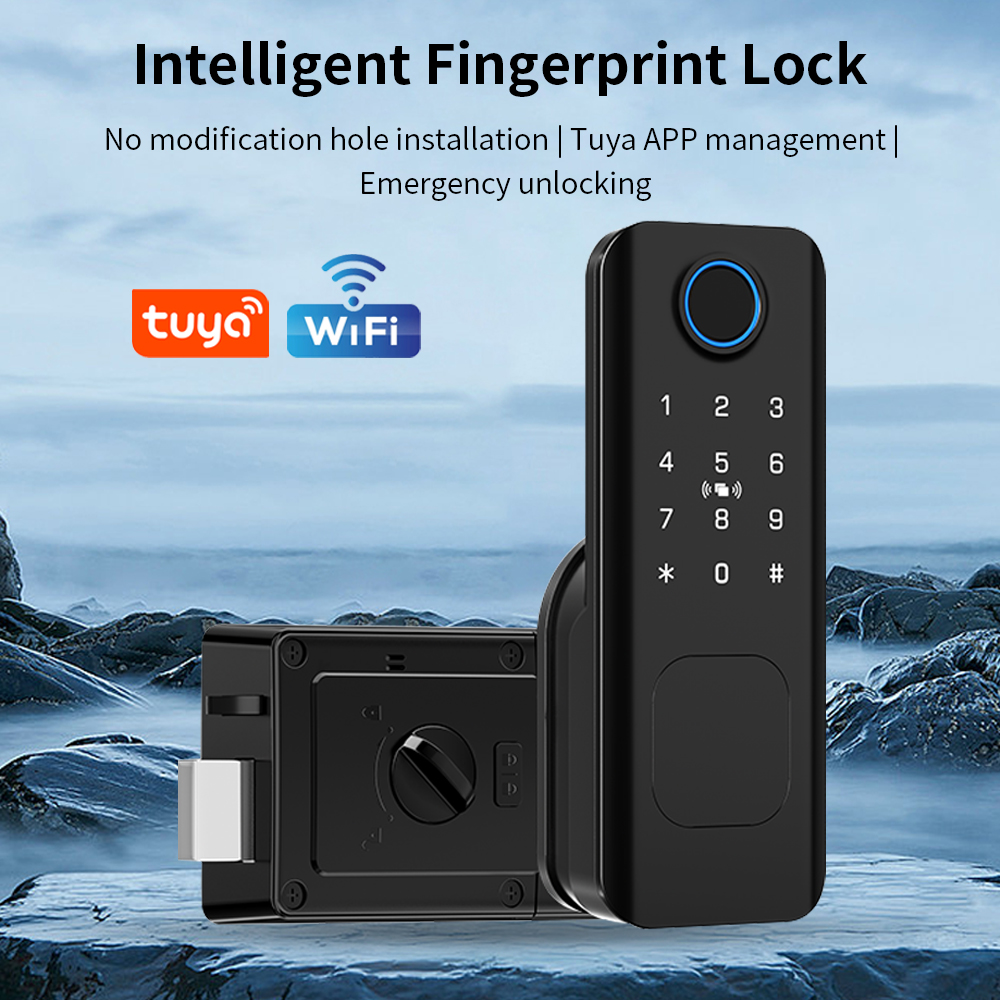 Wifi Fingerprint Waterproof Ou - Smart Garden Door Lock review and price