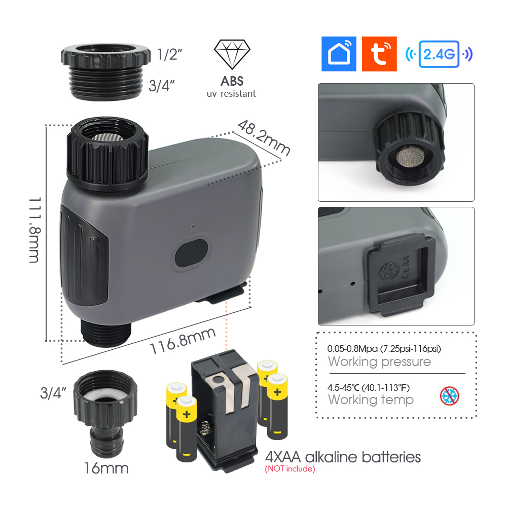 2.4GHz Wifi Timer Misting Cool - Smart Garden Iot review and price