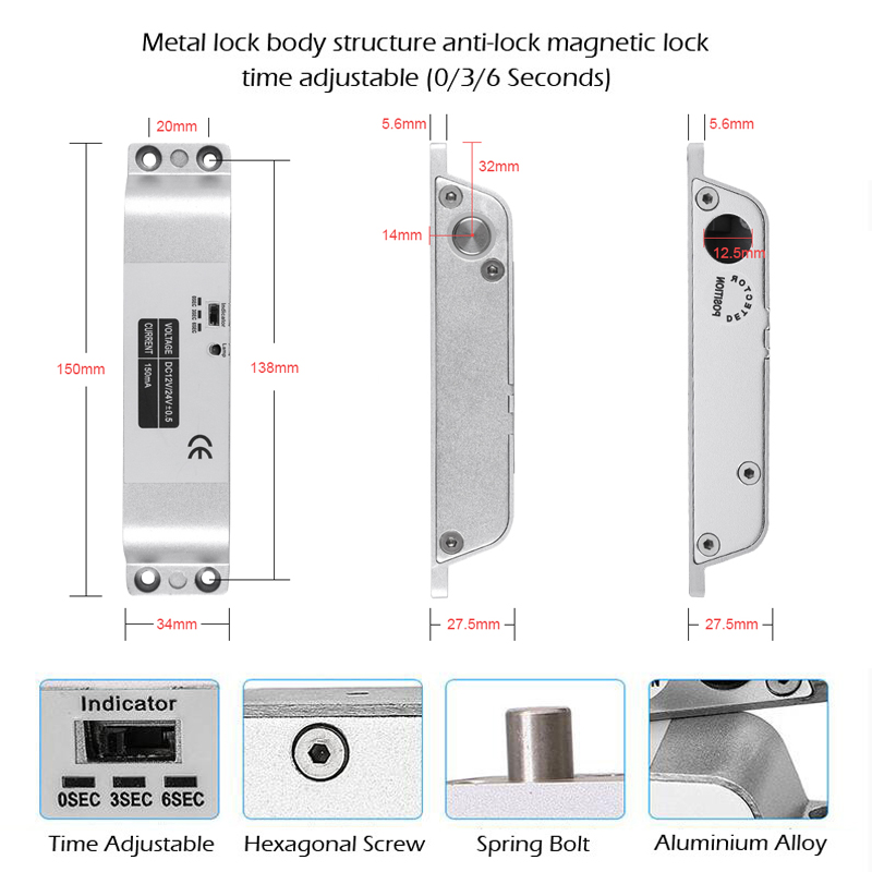 5YOA Smart Electric Mortise Lo - Smart Garden Door Lock review and price