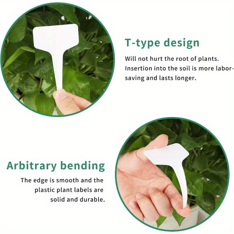 20/120pcs Durable T-Shaped Pla - Garden Journal Planner review and price