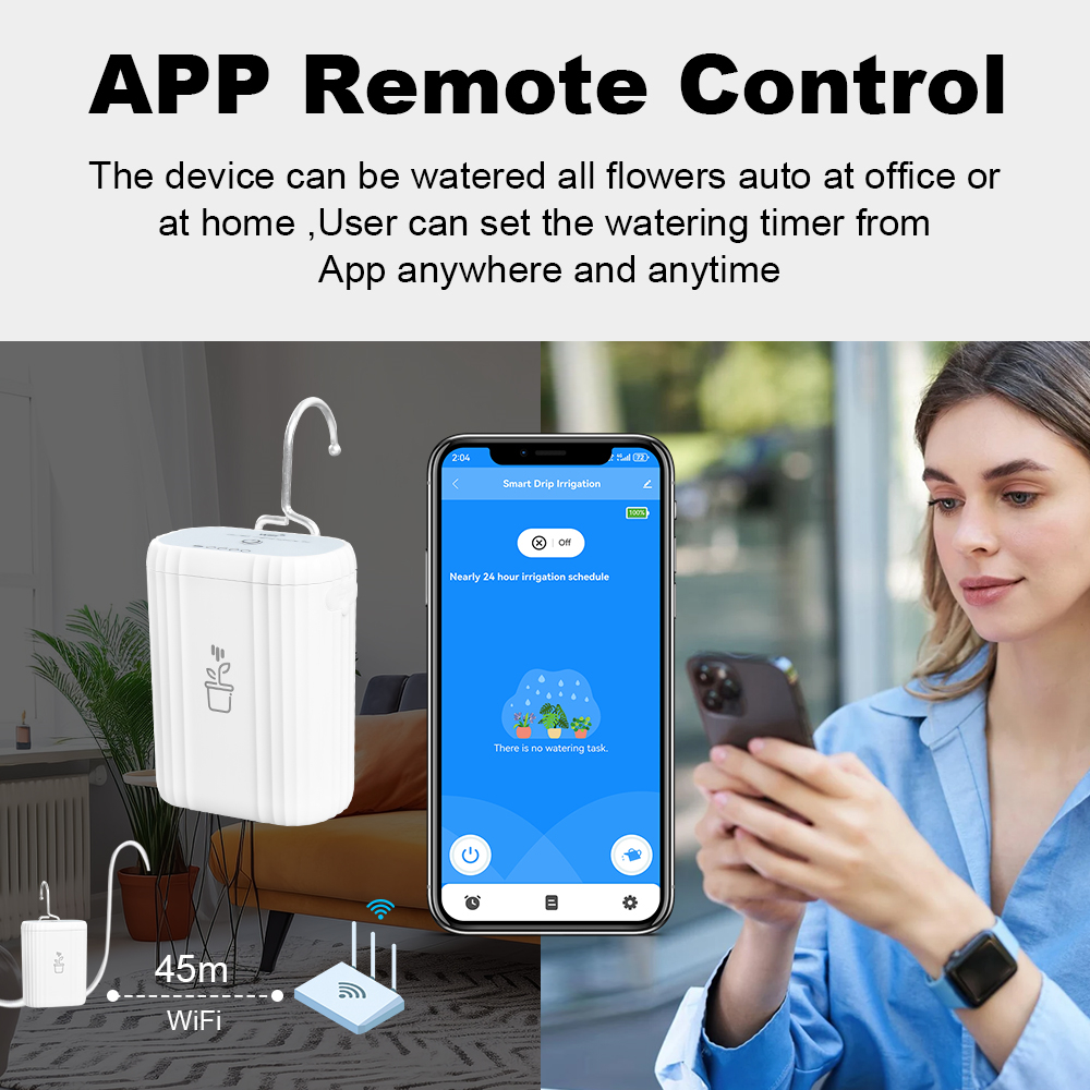 Tuya WiFi Smart Drip Irrigatio - Smart Garden Iot review and price