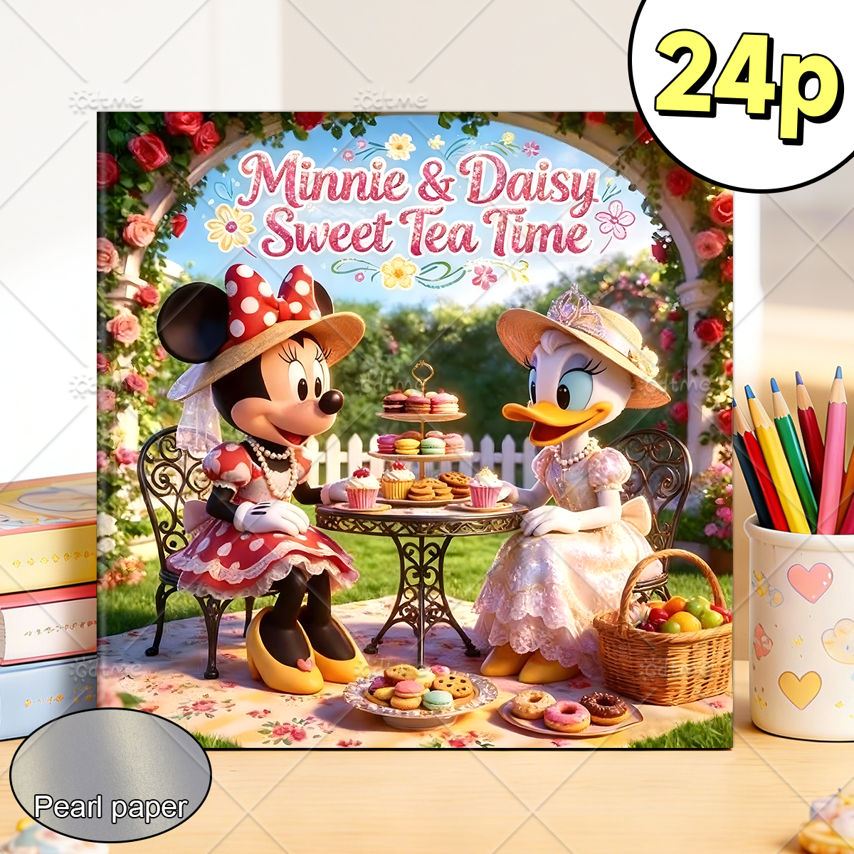 Disney Garden Diary Coloring B - Garden Journal Planner review and price