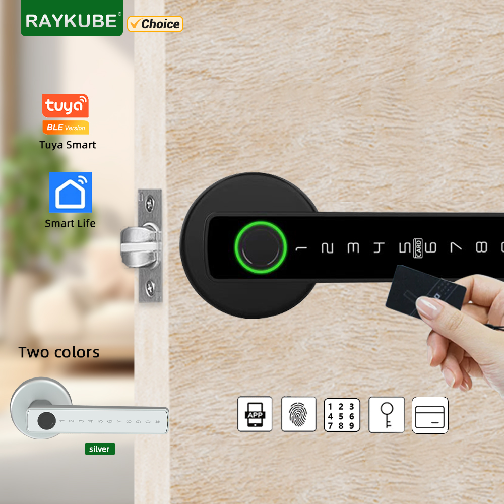 RAYKUBE M5 Tuya BLE Smart Fing - Smart Garden Door Lock review and price