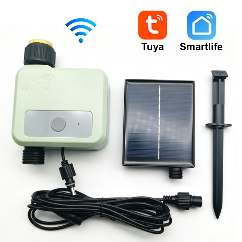 Tuya WiFi Watering Timer Solar - Smart Garden Valve review and price