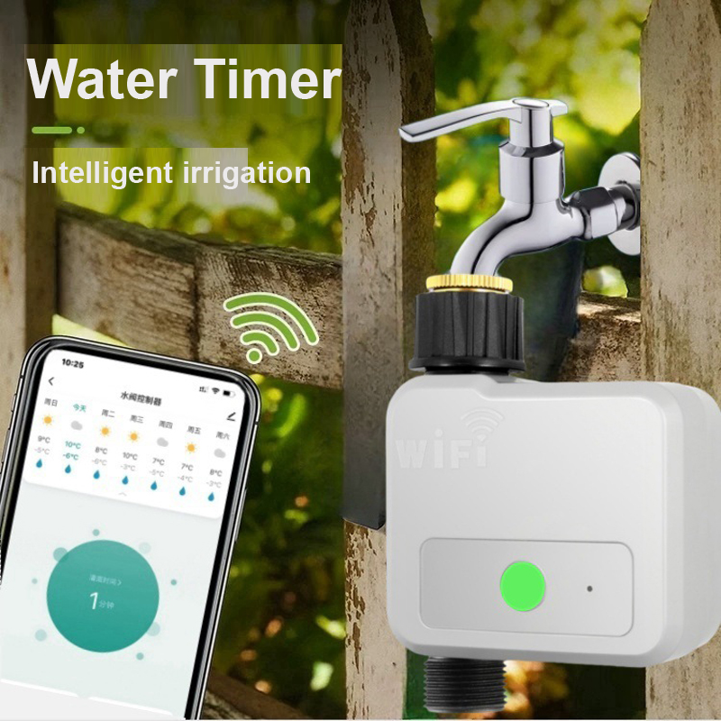 Tuya WiFi Watering Timer Solar - Smart Garden Valve review and price