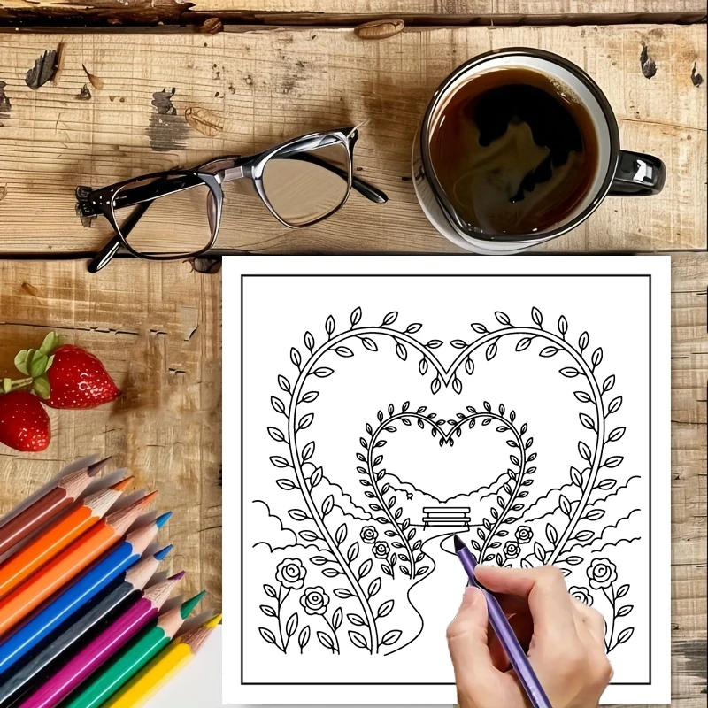 Coloring Book Garden Coloring  - Garden Journal Planner review and price
