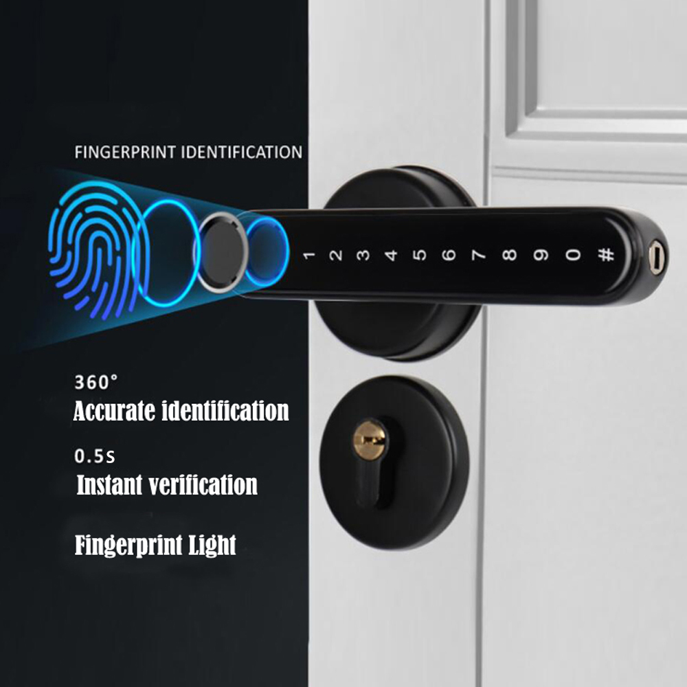 TTLock Smart Bluetooth Fingerp - Smart Garden Door Lock review and price