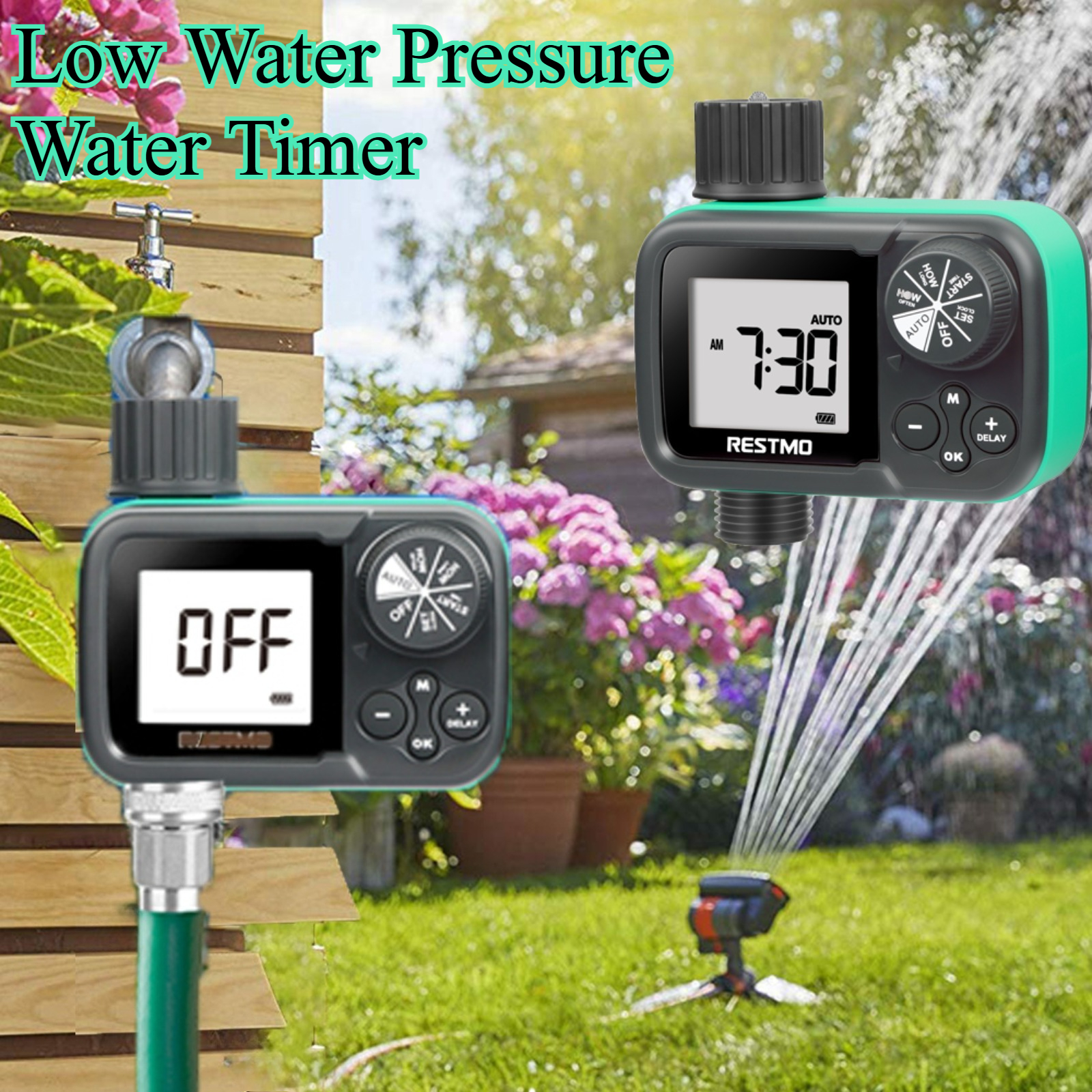Low Water Pressure Water Timer - Smart Garden Valve review and price