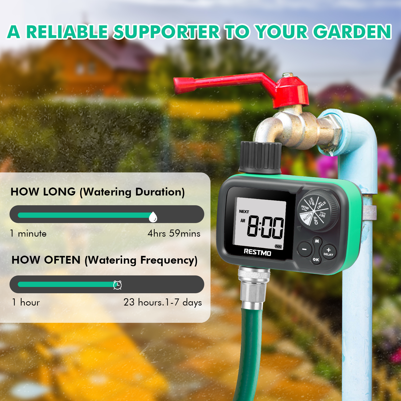 Low Water Pressure Water Timer - Smart Garden Valve review and price