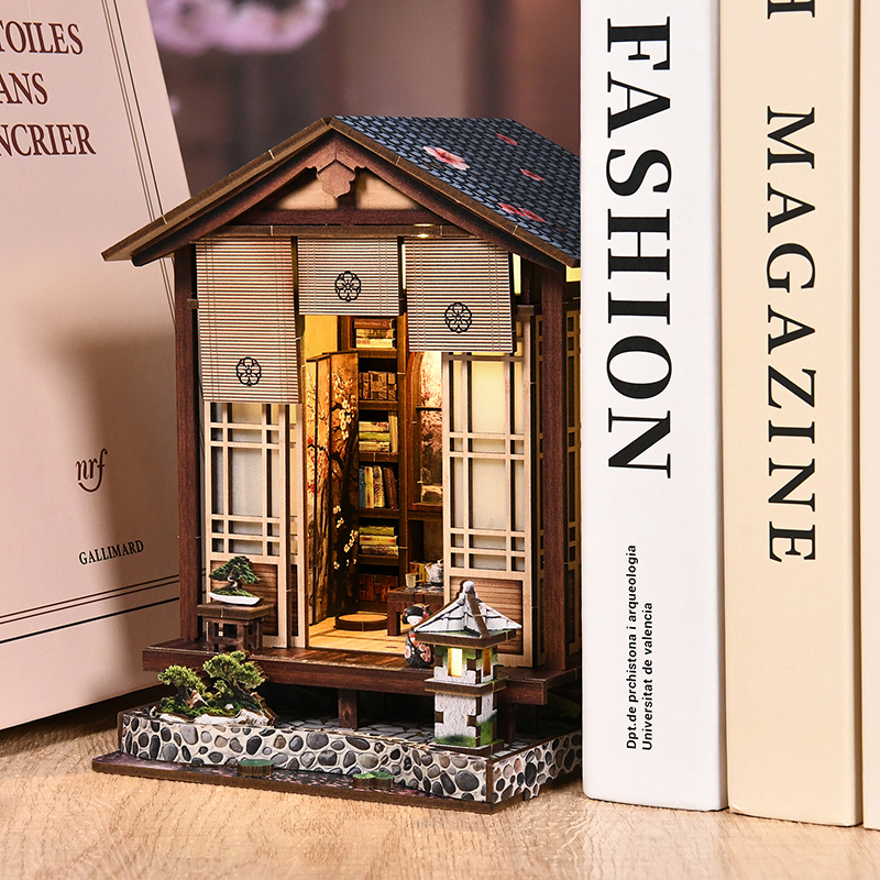 DIY Wooden Book Nook Figurines - Garden Journal Planner review and price