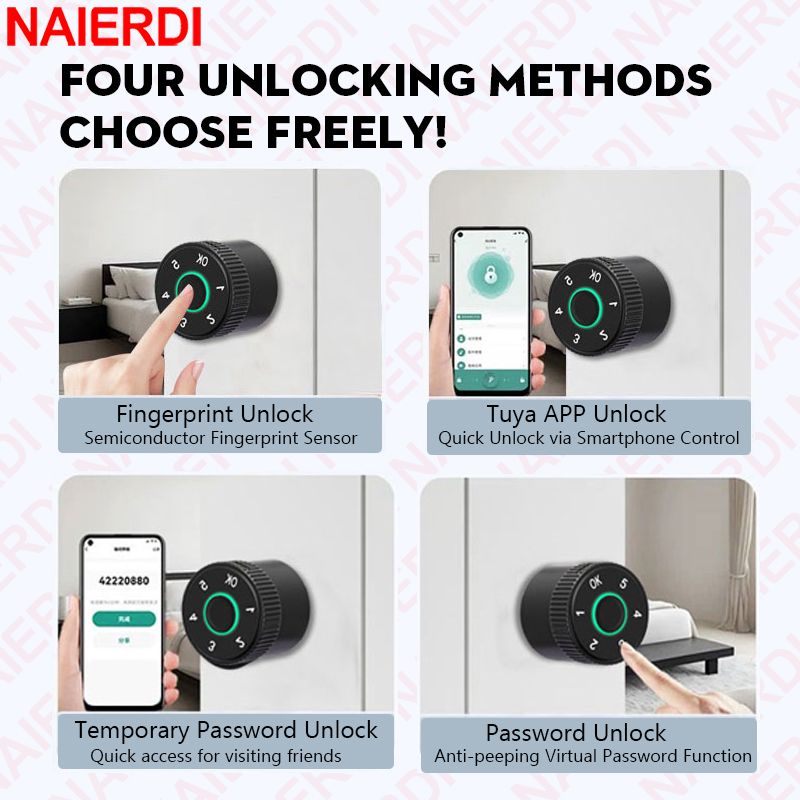 NAIERDI Smart Electronic Lock  - Smart Garden Door Lock review and price