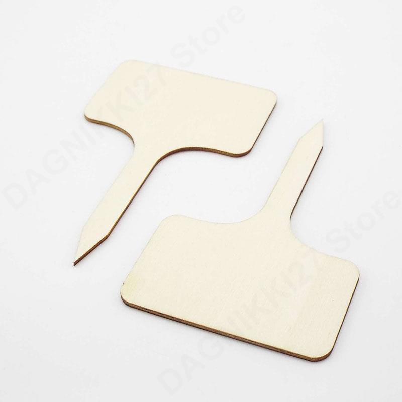 10x T-Type Wooden Plant Labels - Garden Journal Planner review and price