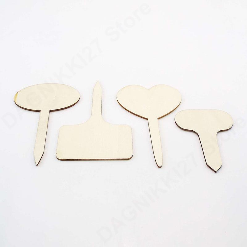 10x T-Type Wooden Plant Labels - Garden Journal Planner review and price