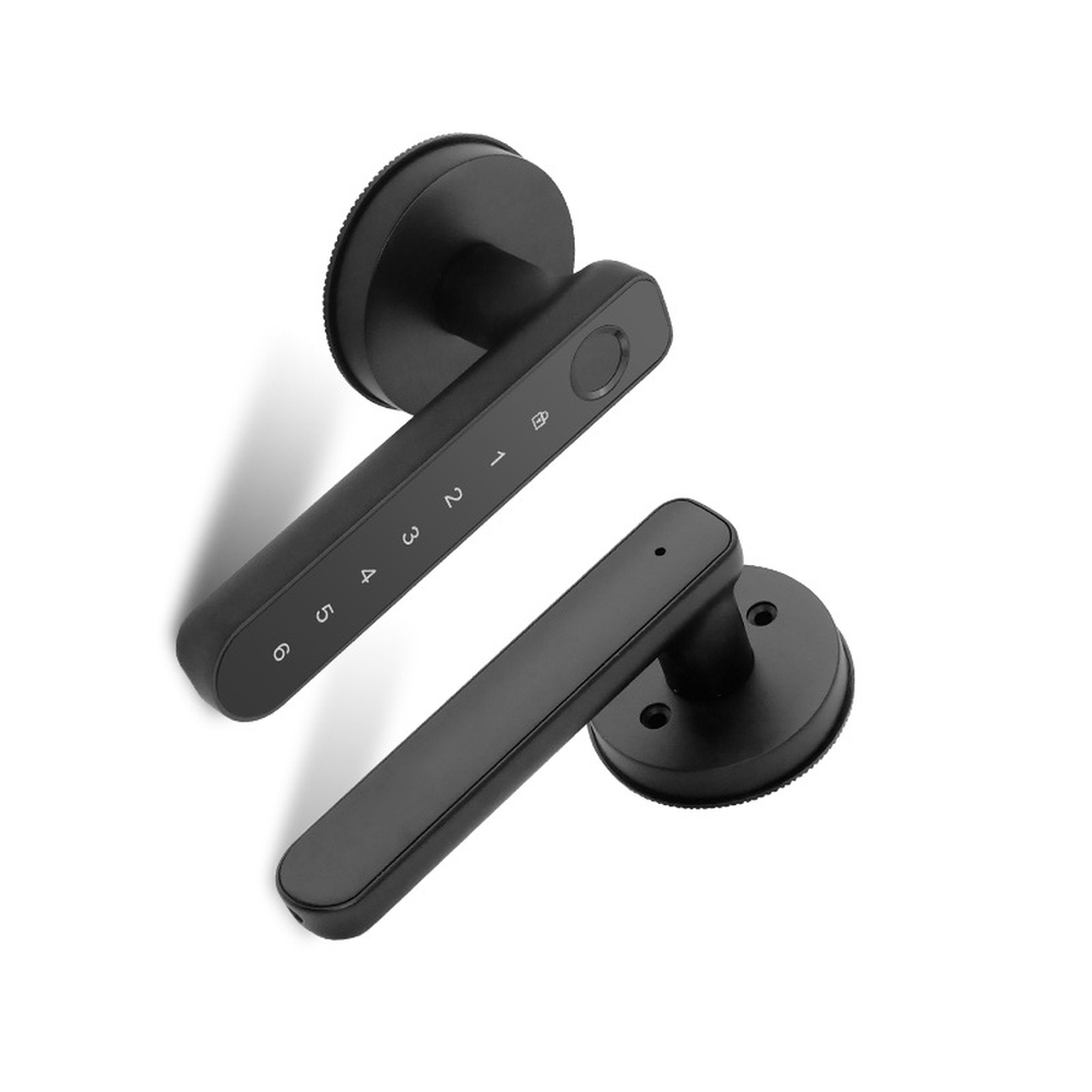 Smart Handle Lock with Fingerp - Smart Garden Door Lock review and price