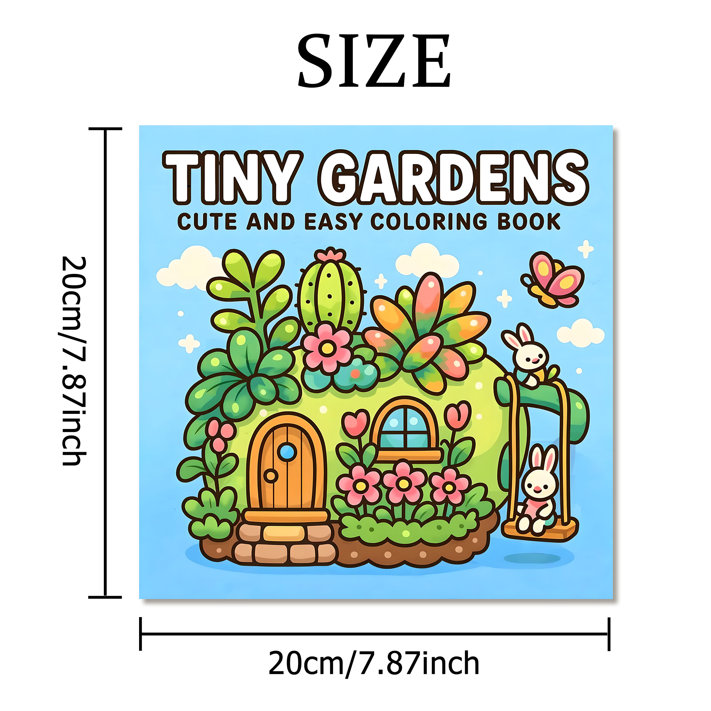 TINY GARDENS Coloring Book for - Garden Journal Planner review and price