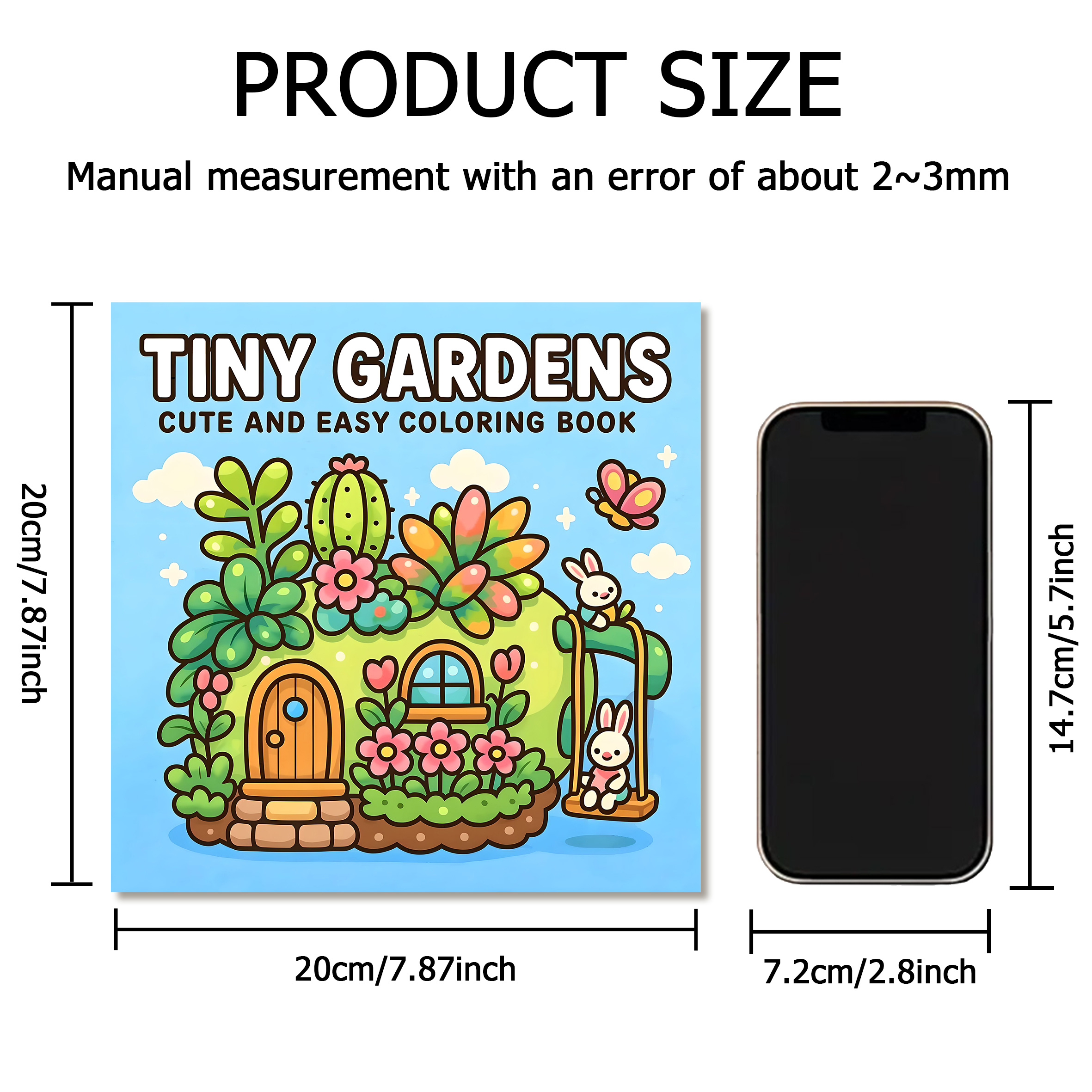TINY GARDENS Coloring Book for - Garden Journal Planner review and price