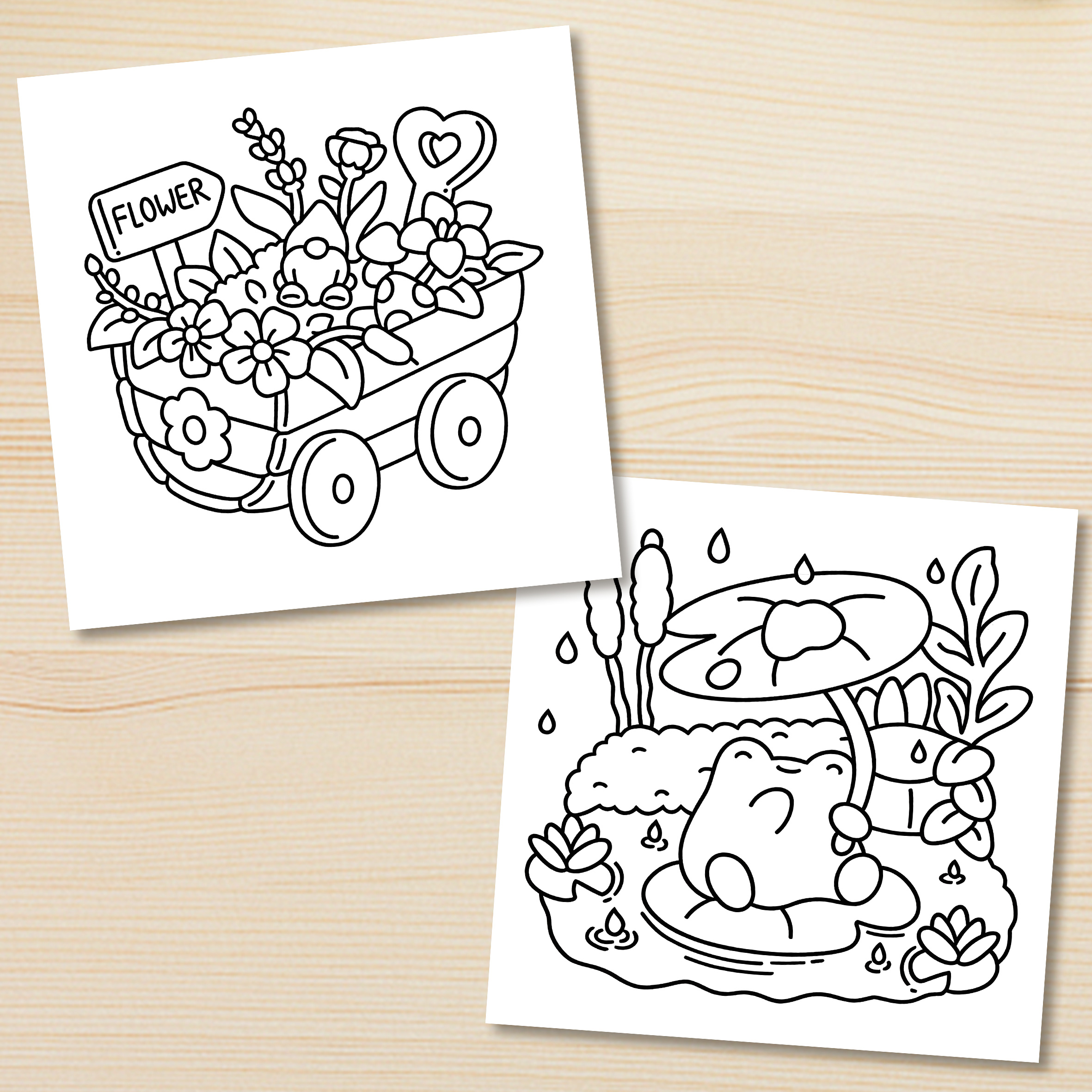 TINY GARDENS Coloring Book for - Garden Journal Planner review and price
