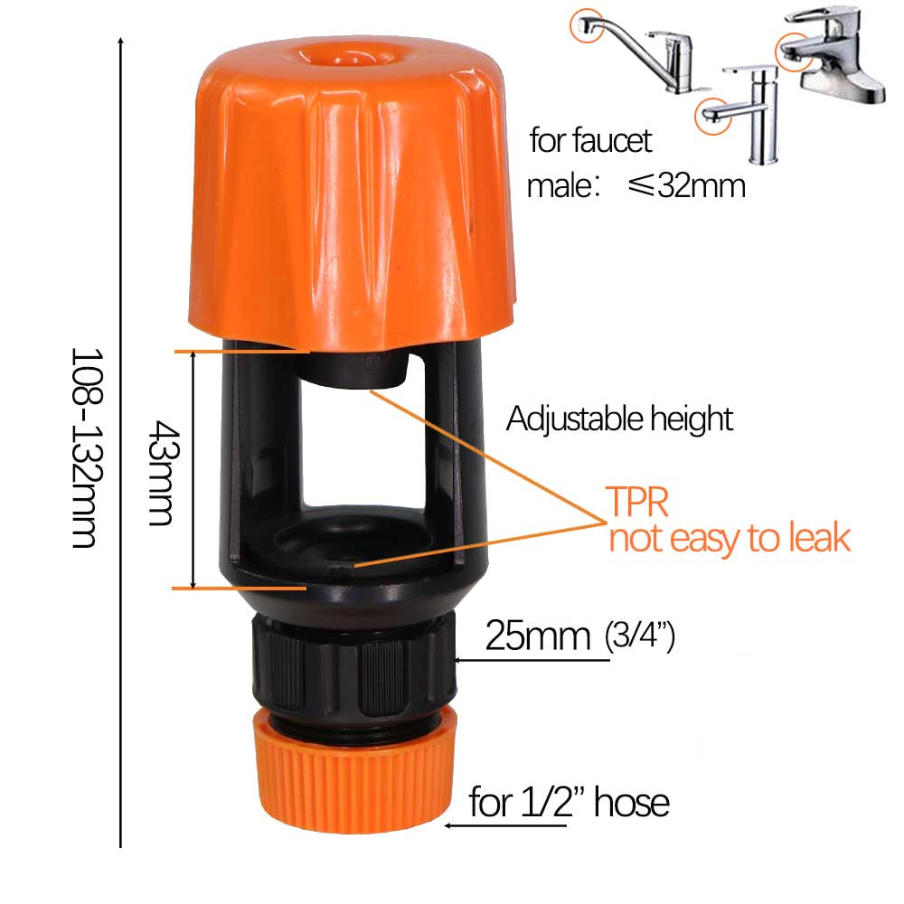 Durable Plastic Faucet Univers - Smart Garden Tap review and price