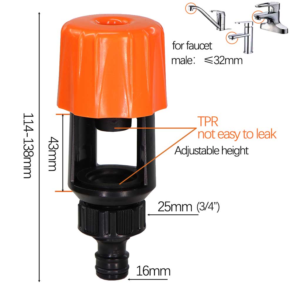 Durable Plastic Faucet Univers - Smart Garden Tap review and price