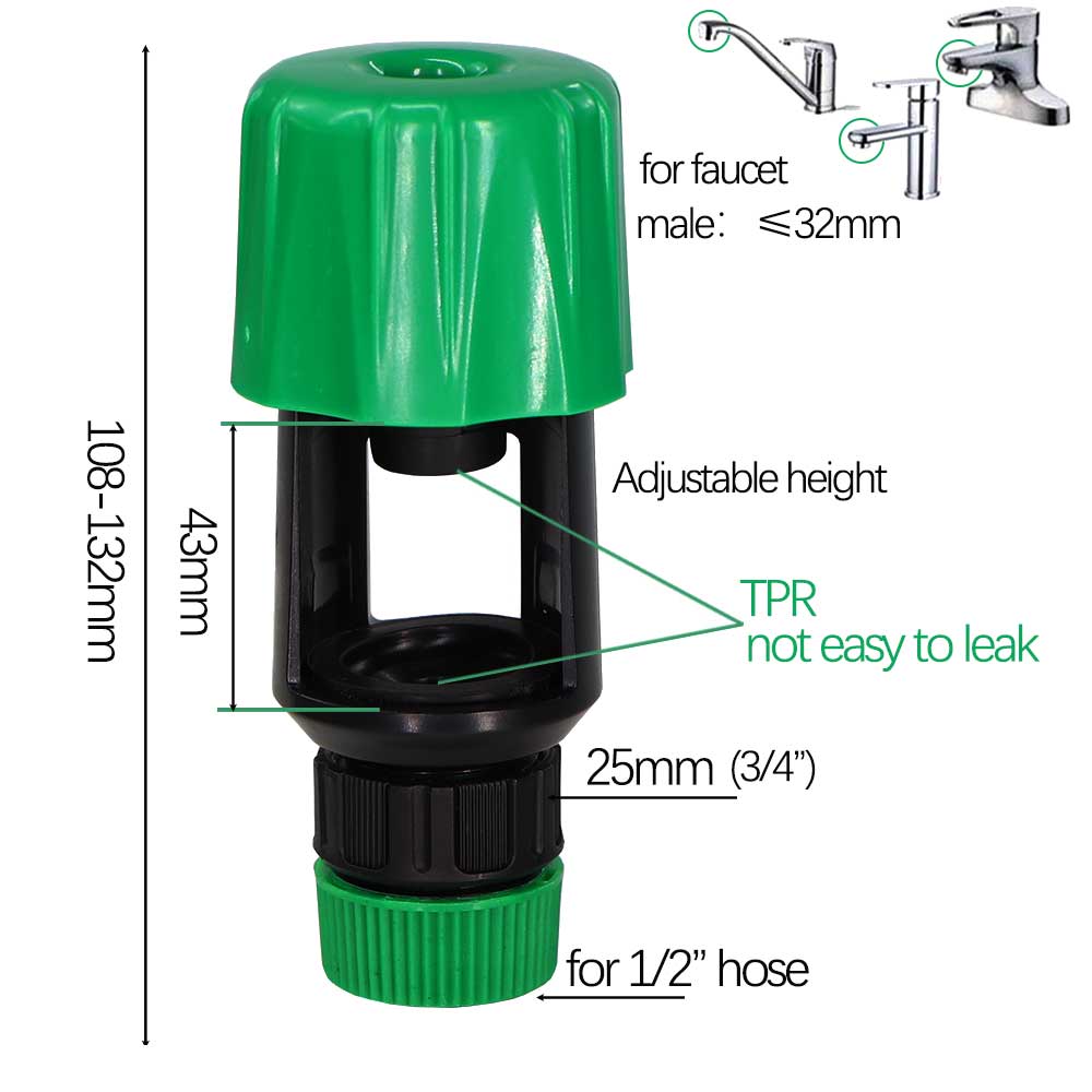 Durable Plastic Faucet Univers - Smart Garden Tap review and price