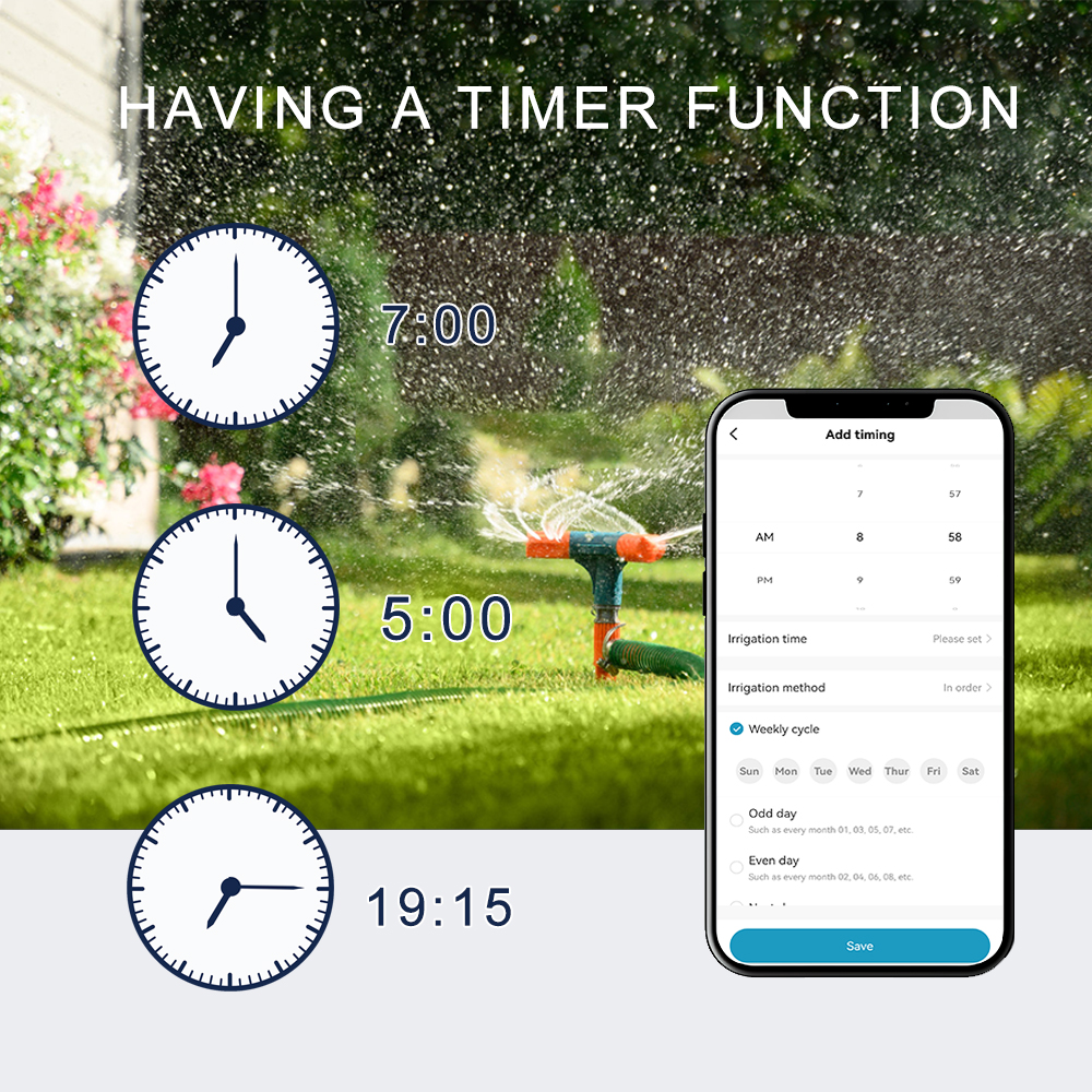 8 Zones Wifi Tuya Smart Garden - Smart Garden Valve review and price