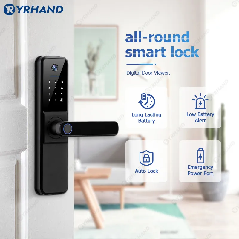 YRHAND H01 Fechadura Eletronic - Smart Garden Door Lock review and price