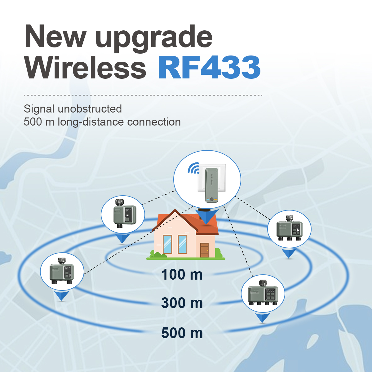 Tuya Wifi+RF433  Smart garden  - Smart Garden Valve review and price