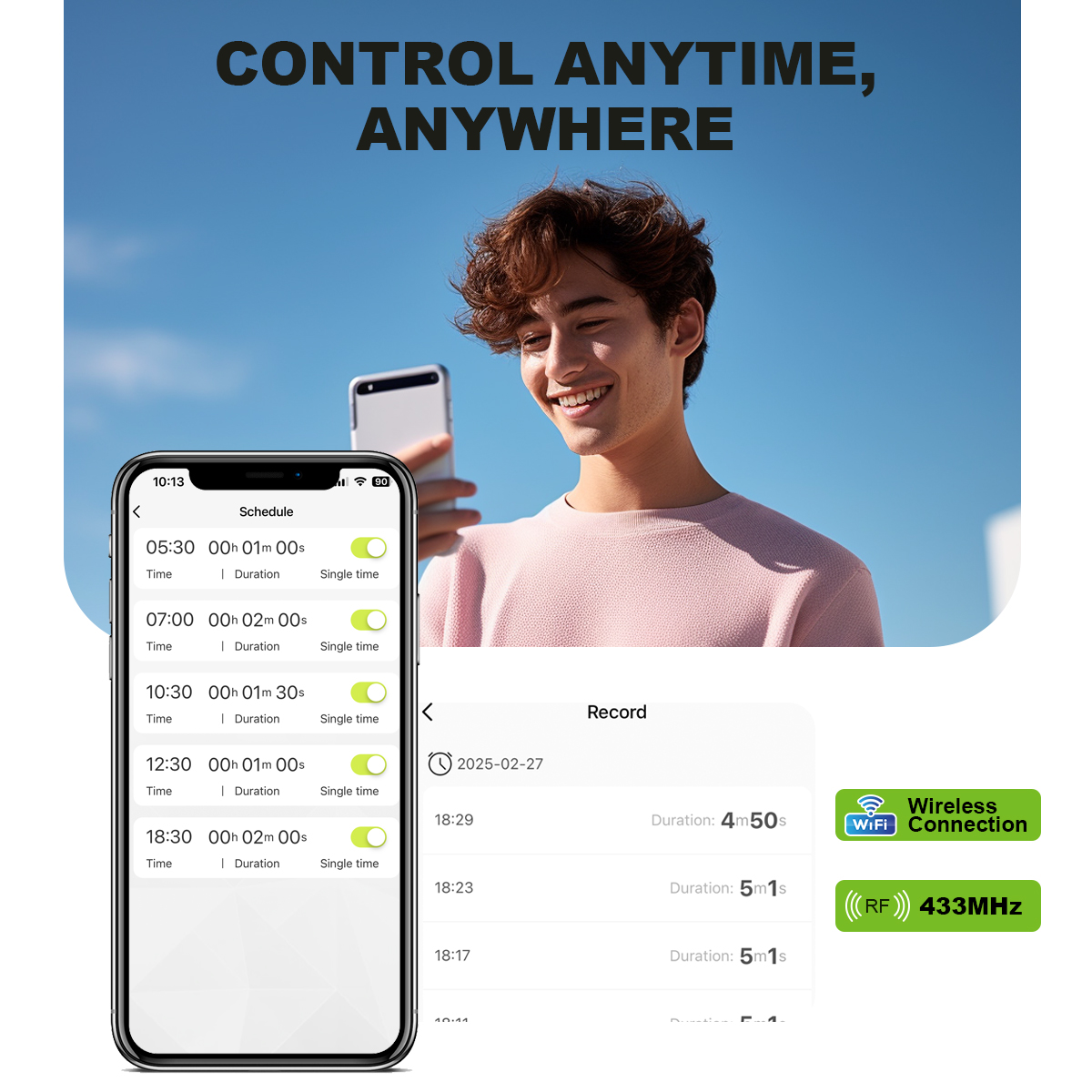 Tuya Wifi+RF433  Smart garden  - Smart Garden Valve review and price