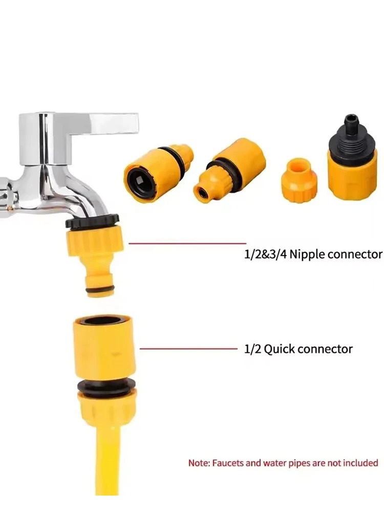 6pcs Quick Connect Hose Faucet - Smart Garden Tap review and price