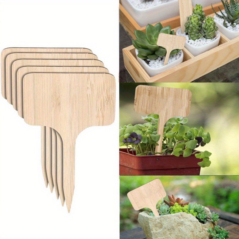 Bamboo Plant Labels, T-Type Wo - Garden Journal Planner review and price