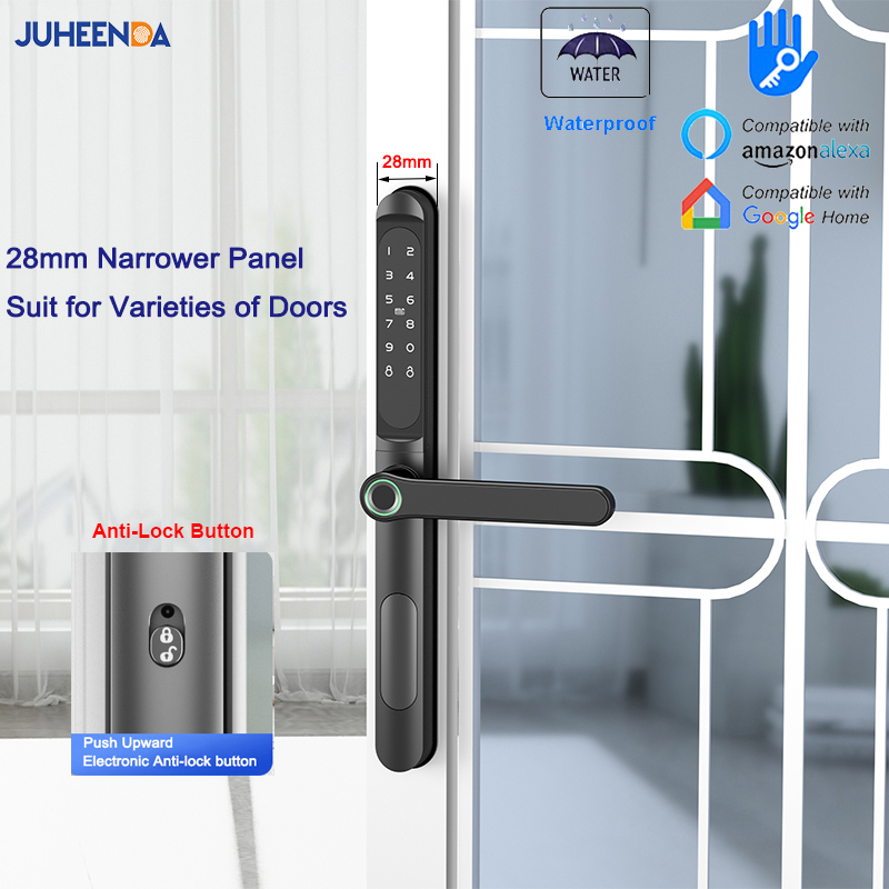 TTLock App Smart Aluminum Door - Smart Garden Door Lock review and price