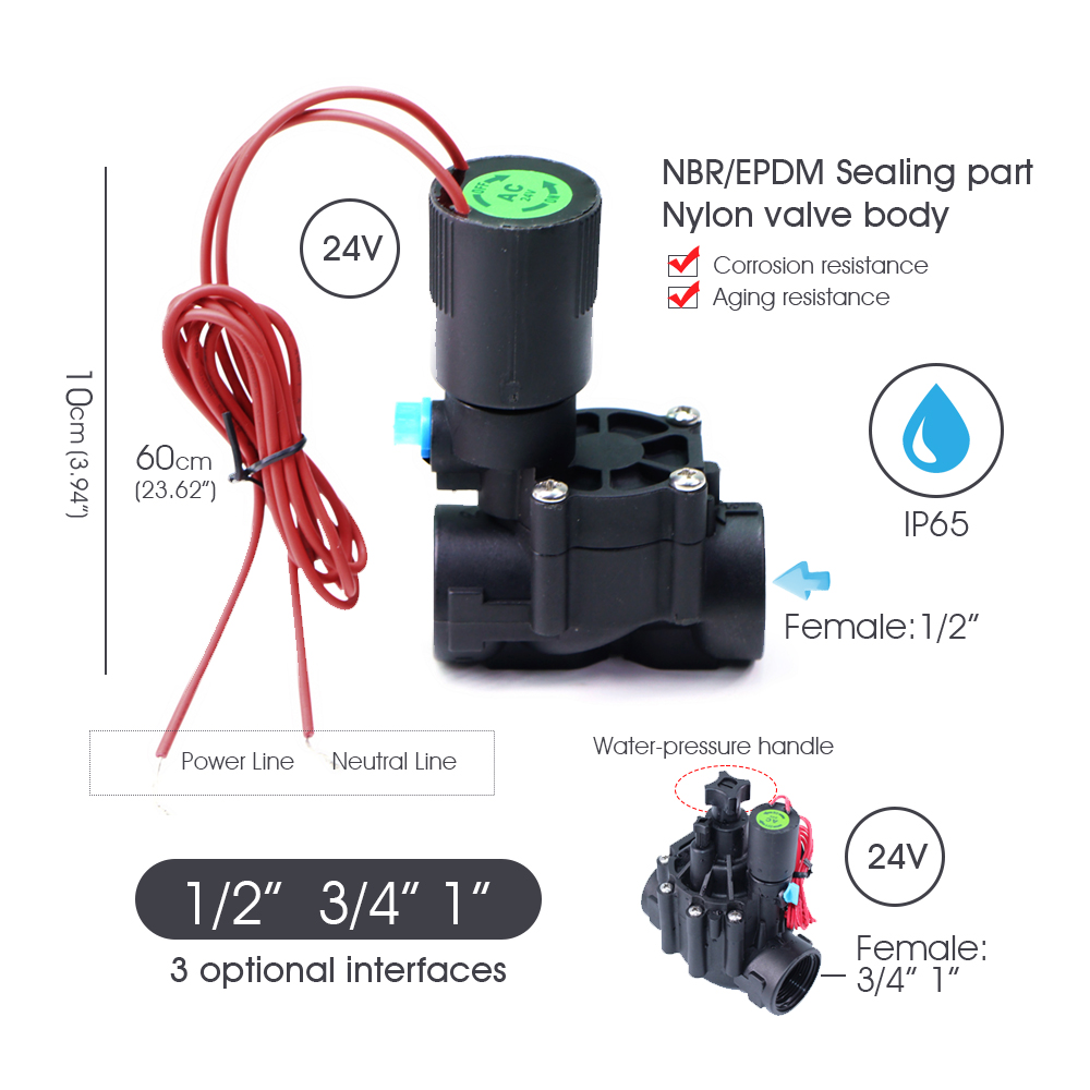 Garden Hose Solenoid Valve Con - Smart Garden Valve review and price