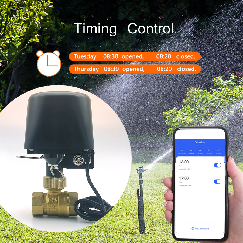 Tuya WiFi or Zigbee Water Valv - Smart Garden Valve review and price